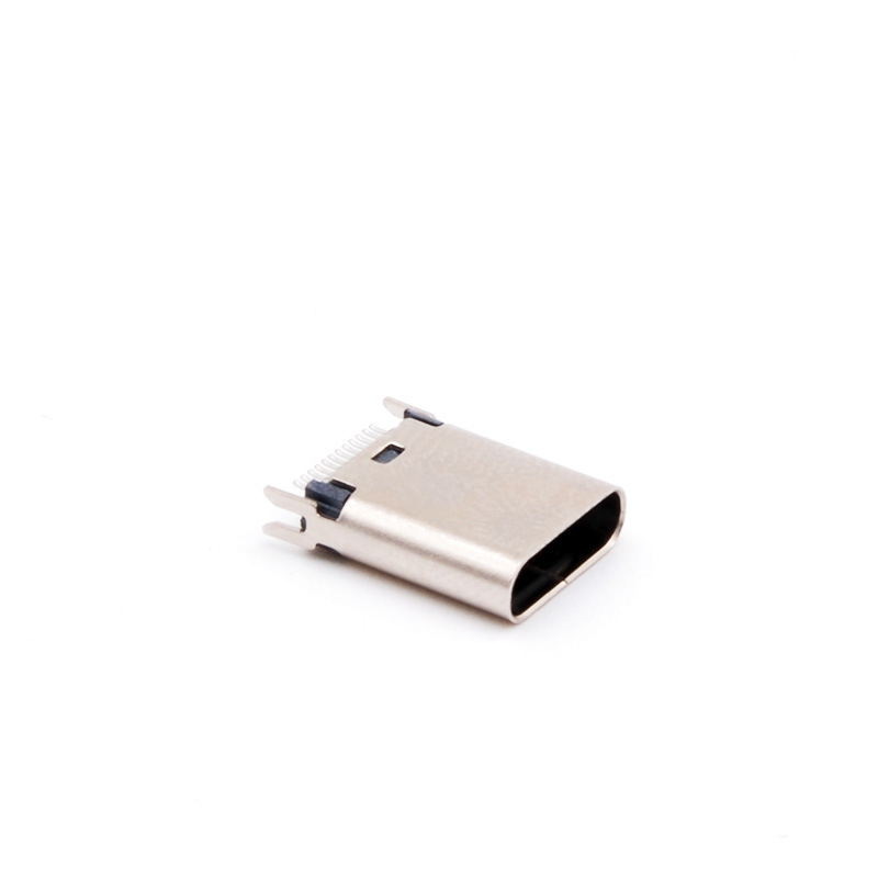TYPE-C24Pin夹板母座0.8 1.0充电USB3.1接口底座L10.5 L9.3 L8.8