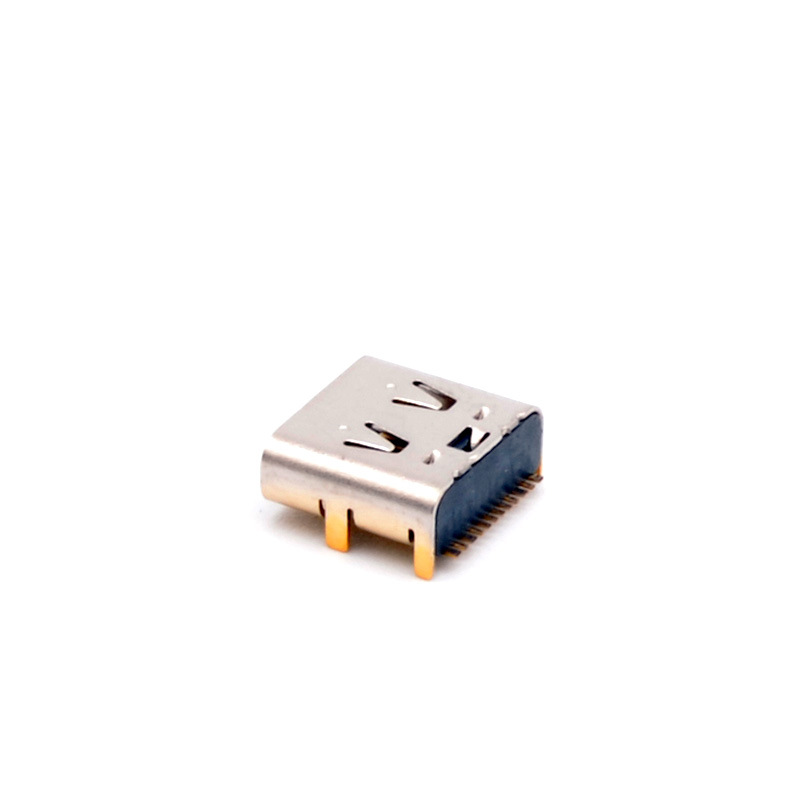 深圳工厂 usb-C12Pin四角插 手机充电口母座批发